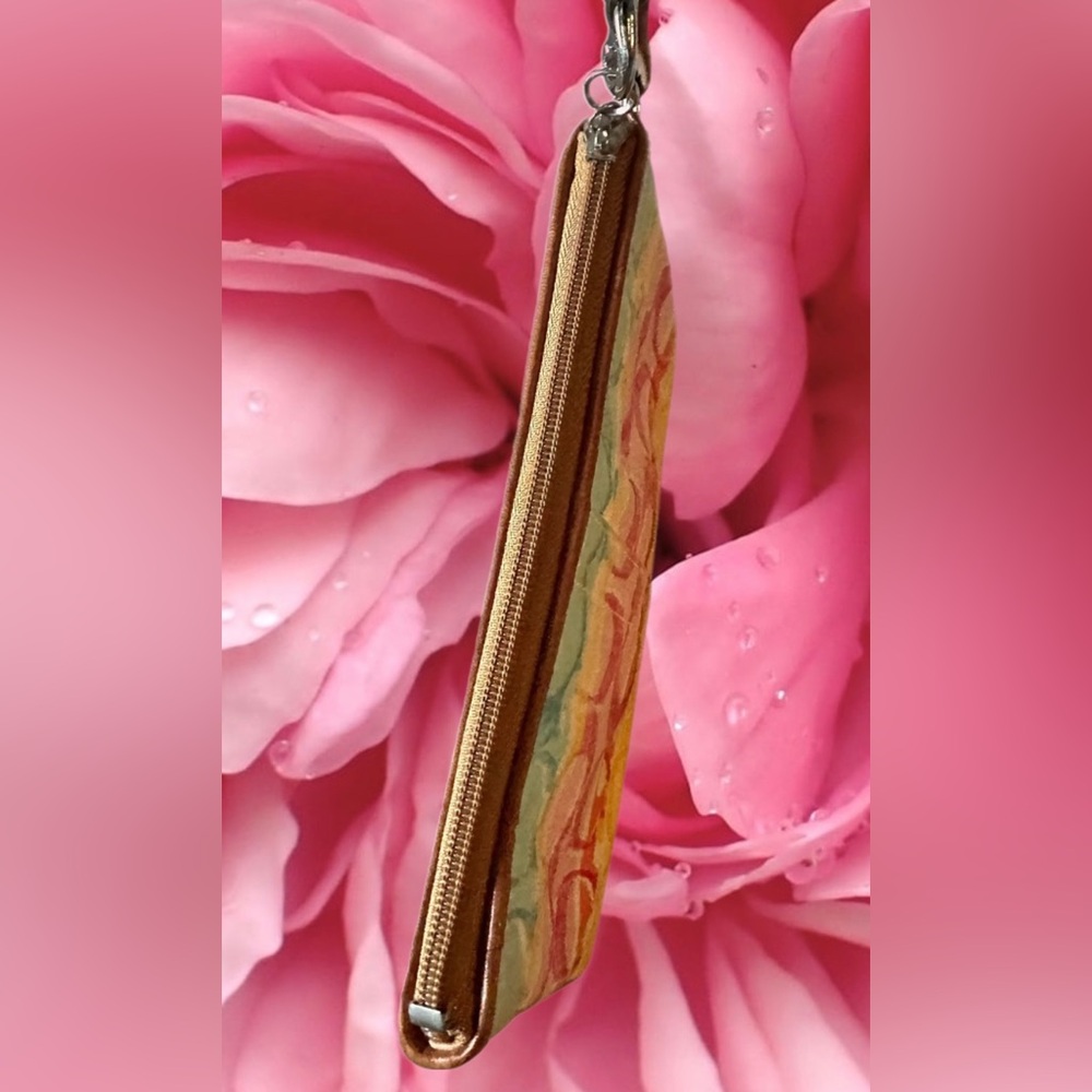 Coach Hamptons Weekend Signature Watercolor Wristlet - Picture 7 of 12